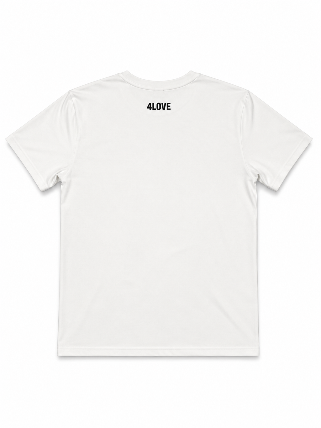 4LOVE Signature Tee - White
