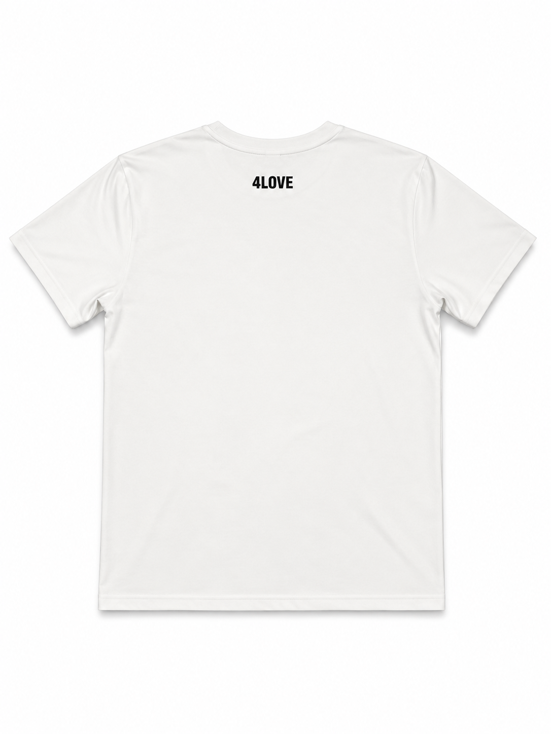 4LOVE Signature Tee - White