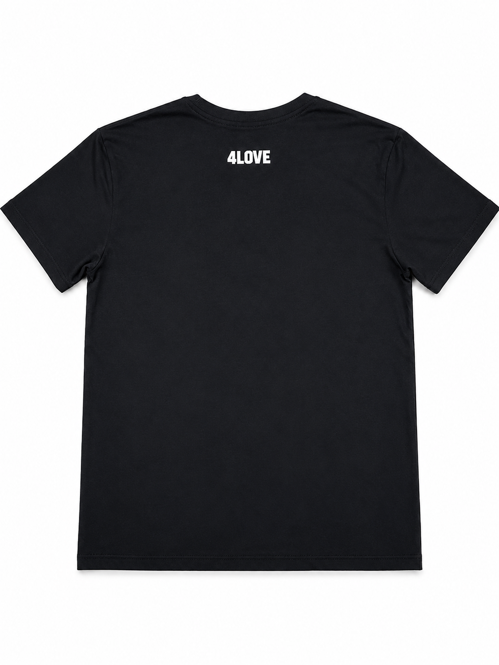 4LOVE Signature Tee - Black